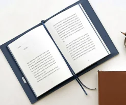 Large Vegan Leather Book Cover