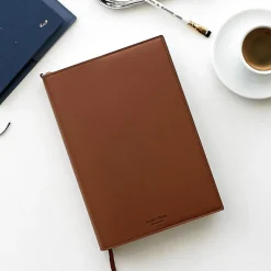 Large Vegan Leather Book Cover
