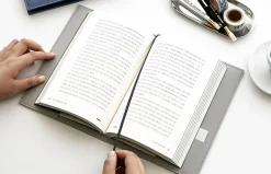 Large Vegan Leather Book Cover