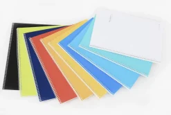 Large Vivid Spiral Lined Notebook