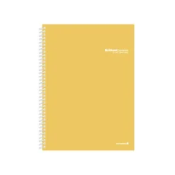 Large Vivid Spiral Lined Notebook
