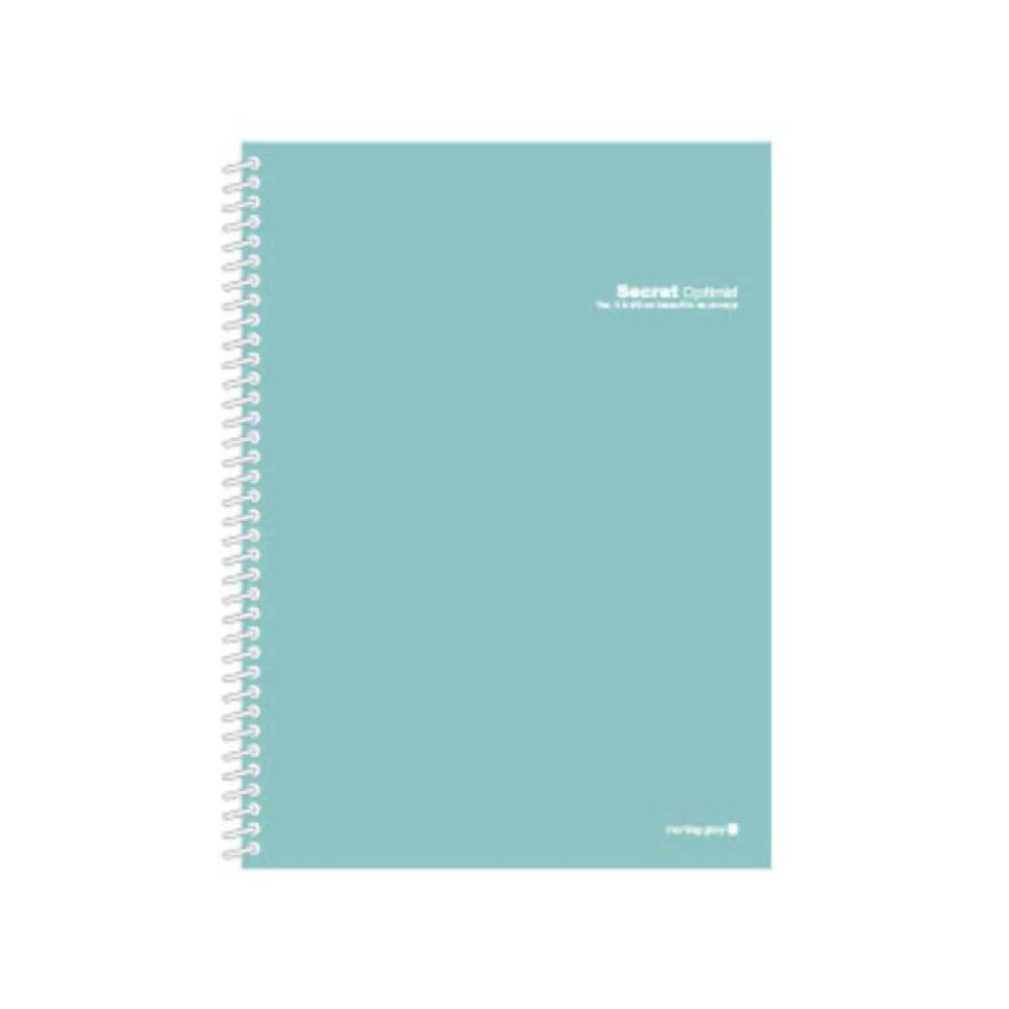 Large Vivid Spiral Lined Notebook