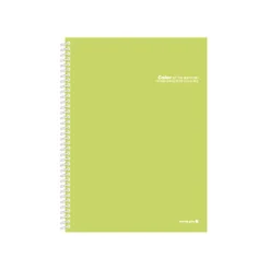 Large Vivid Spiral Lined Notebook