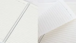 Large Vivid Spiral Lined Notebook