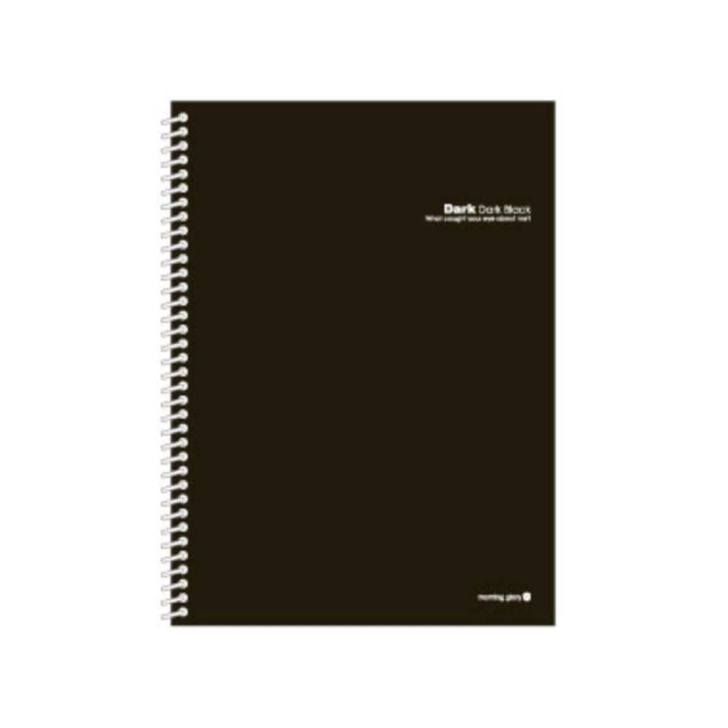 Large Vivid Spiral Lined Notebook