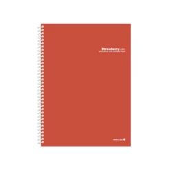 Large Vivid Spiral Lined Notebook