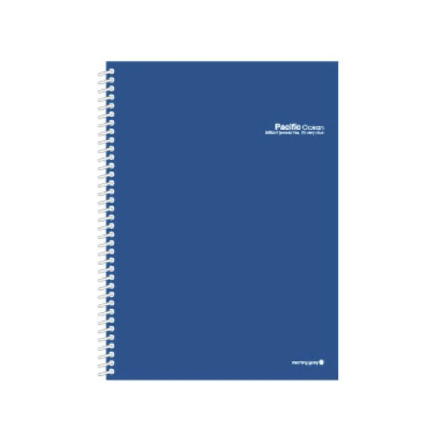Large Vivid Spiral Lined Notebook