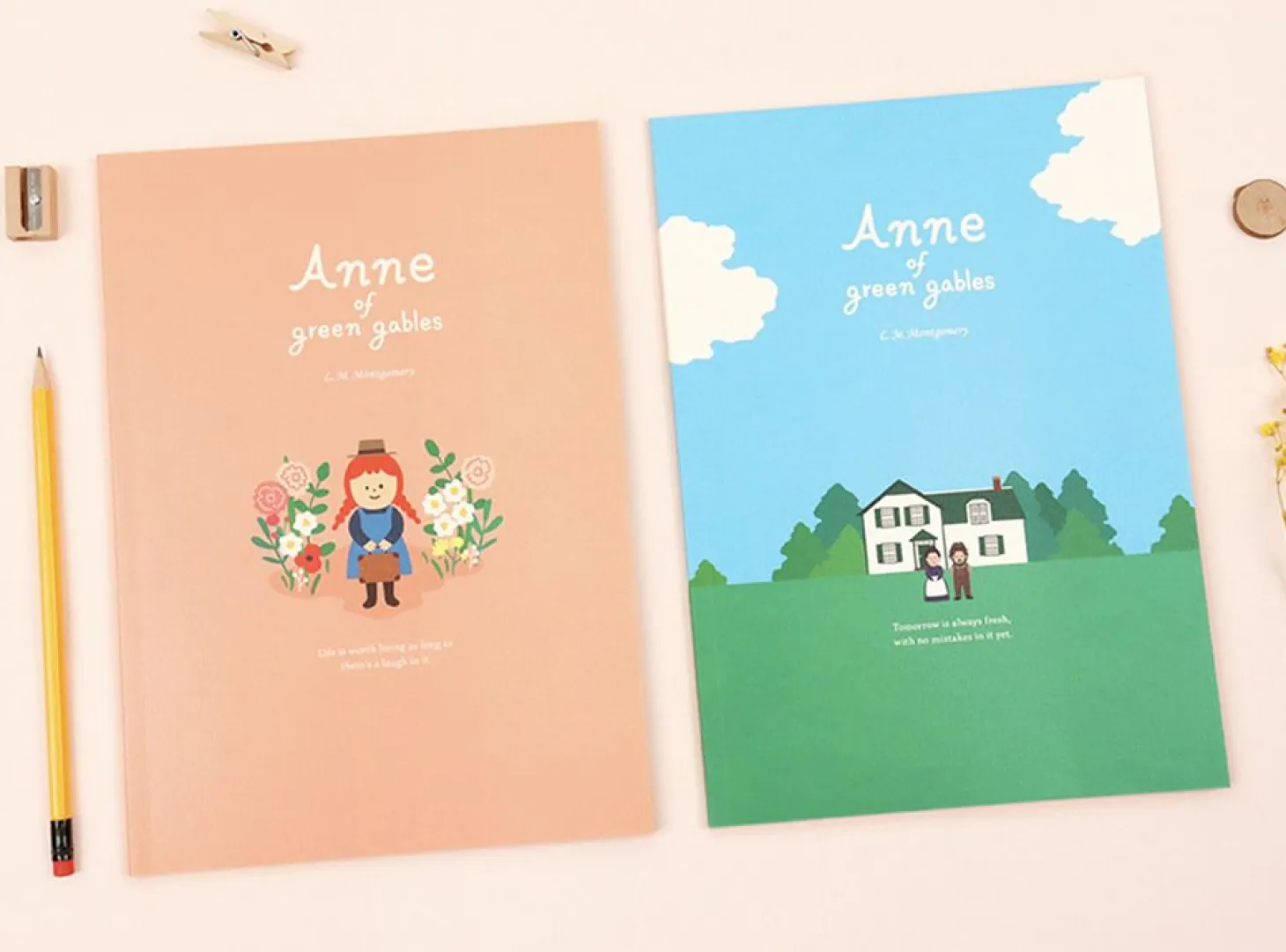 Large World Literature Lined Notebook