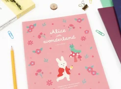 Large World Literature Lined Notebook