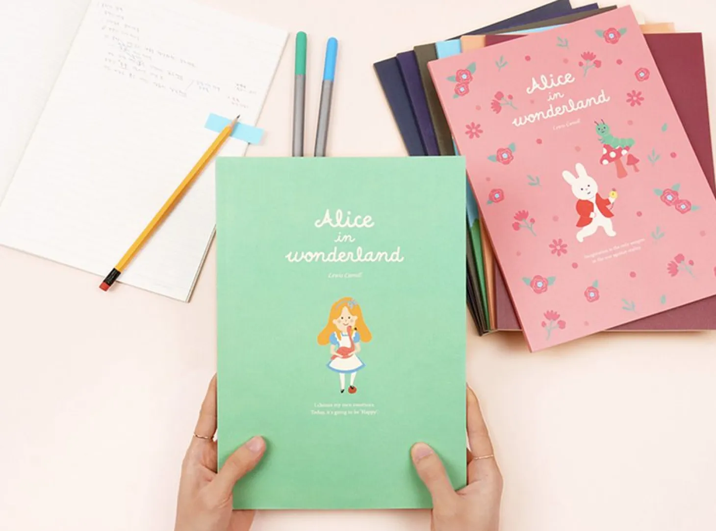Large World Literature Lined Notebook