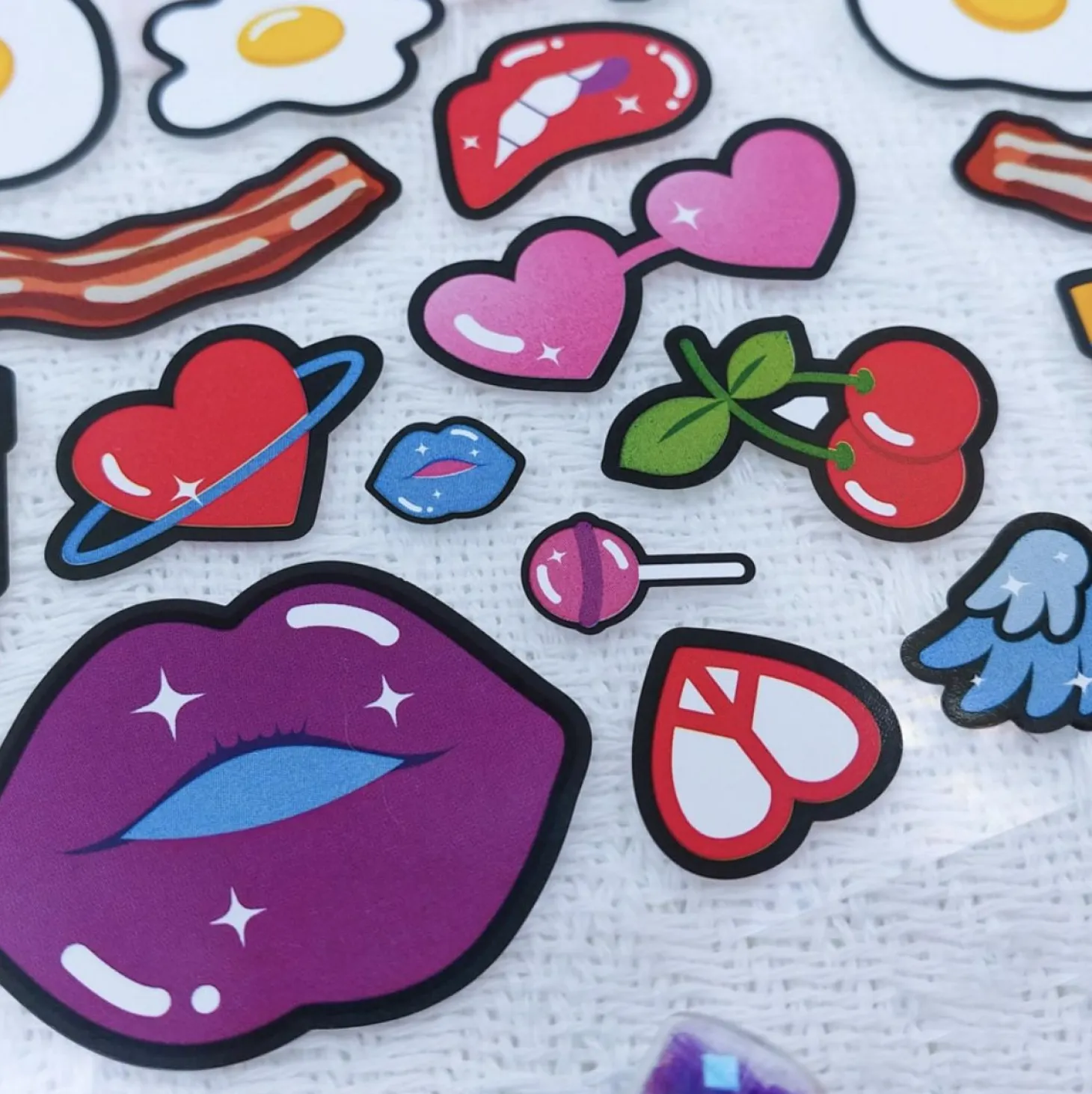 Large XOXO Epoxy Sticker