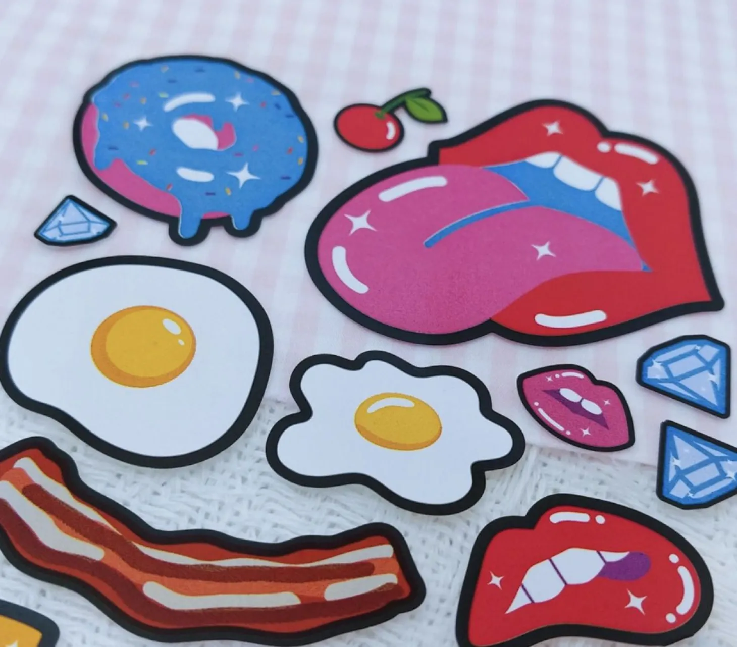 Large XOXO Epoxy Sticker