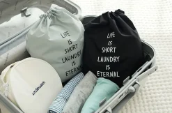 Laundry Drawstring Pouch