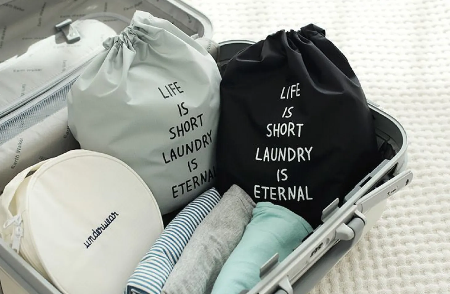Laundry Drawstring Pouch