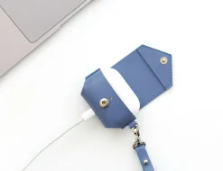 Leather AirPods 3 Pouch + Strap Set