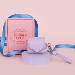 Leather AirPods 3 Pouch + Strap Set