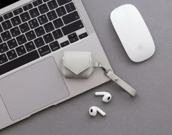 Leather AirPods 3 Pouch + Strap Set