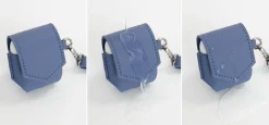 Leather AirPods Pouch + Strap Set