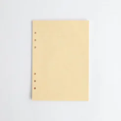 Leatherlike 6 Ring A5 Plain Note Refill