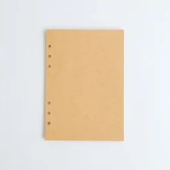 Leatherlike 6 Ring A5 Plain Note Refill