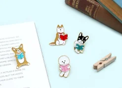 Let's Read Dog Badge