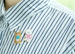 Let's Read Dog Badge