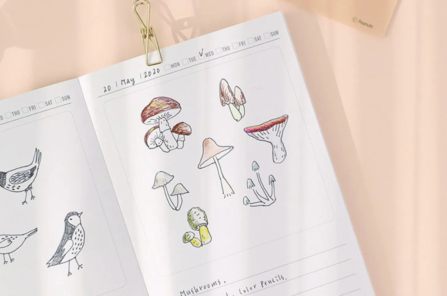 Life A6 Themed Memo Book