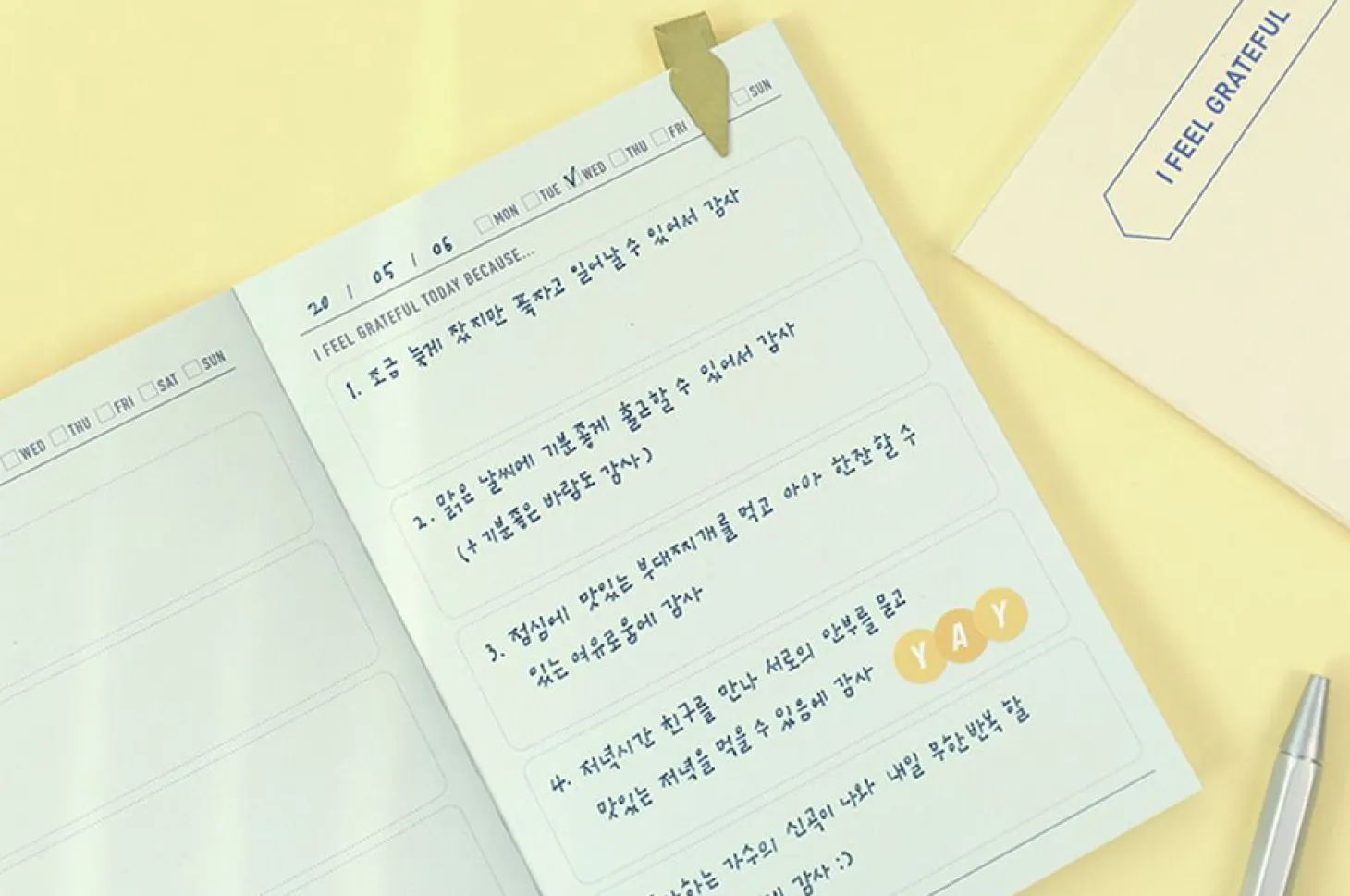 Life A6 Themed Memo Book