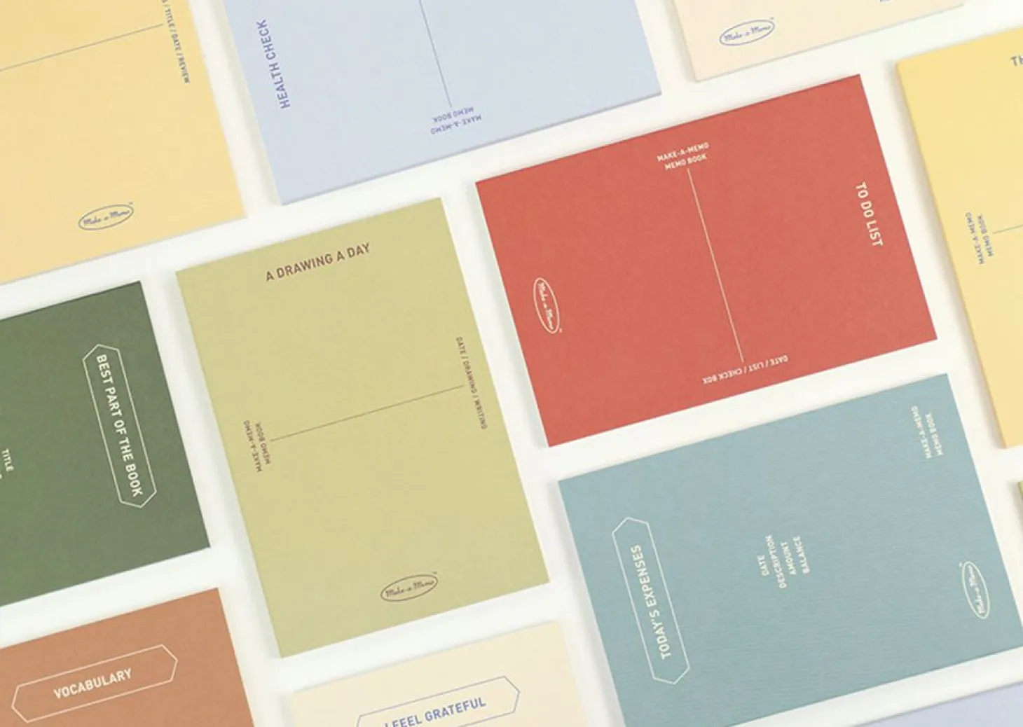 Life A6 Themed Memo Book