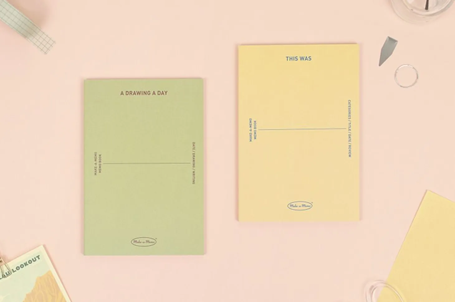 Life A6 Themed Memo Book