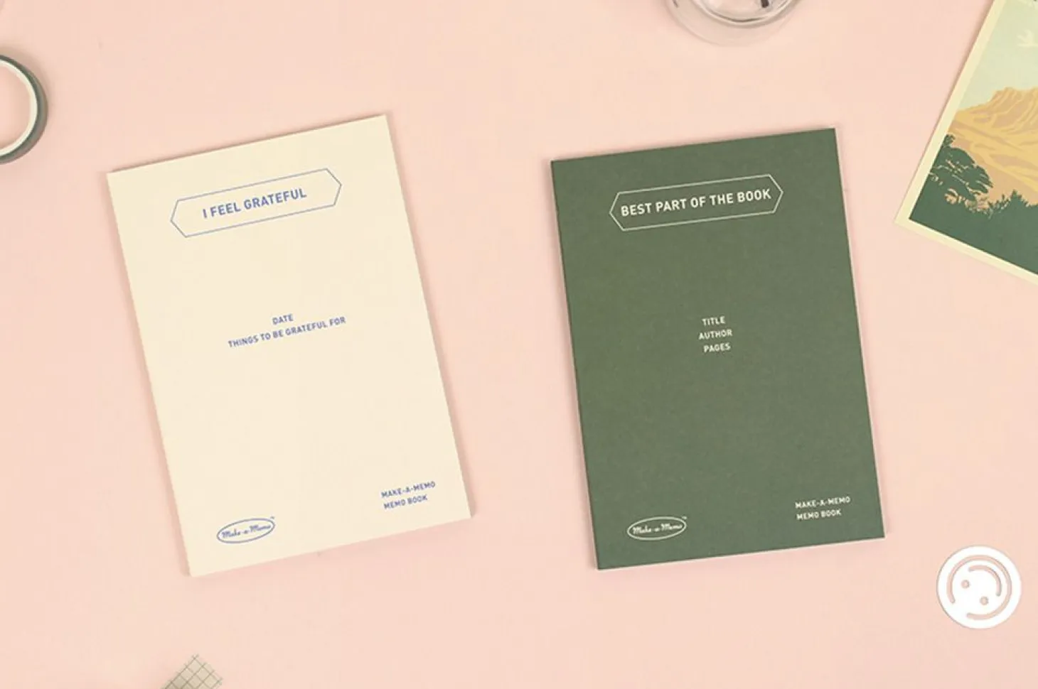 Life A6 Themed Memo Book