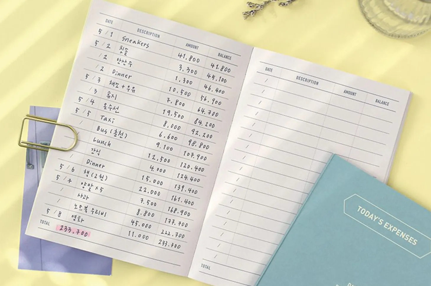 Life A6 Themed Memo Book