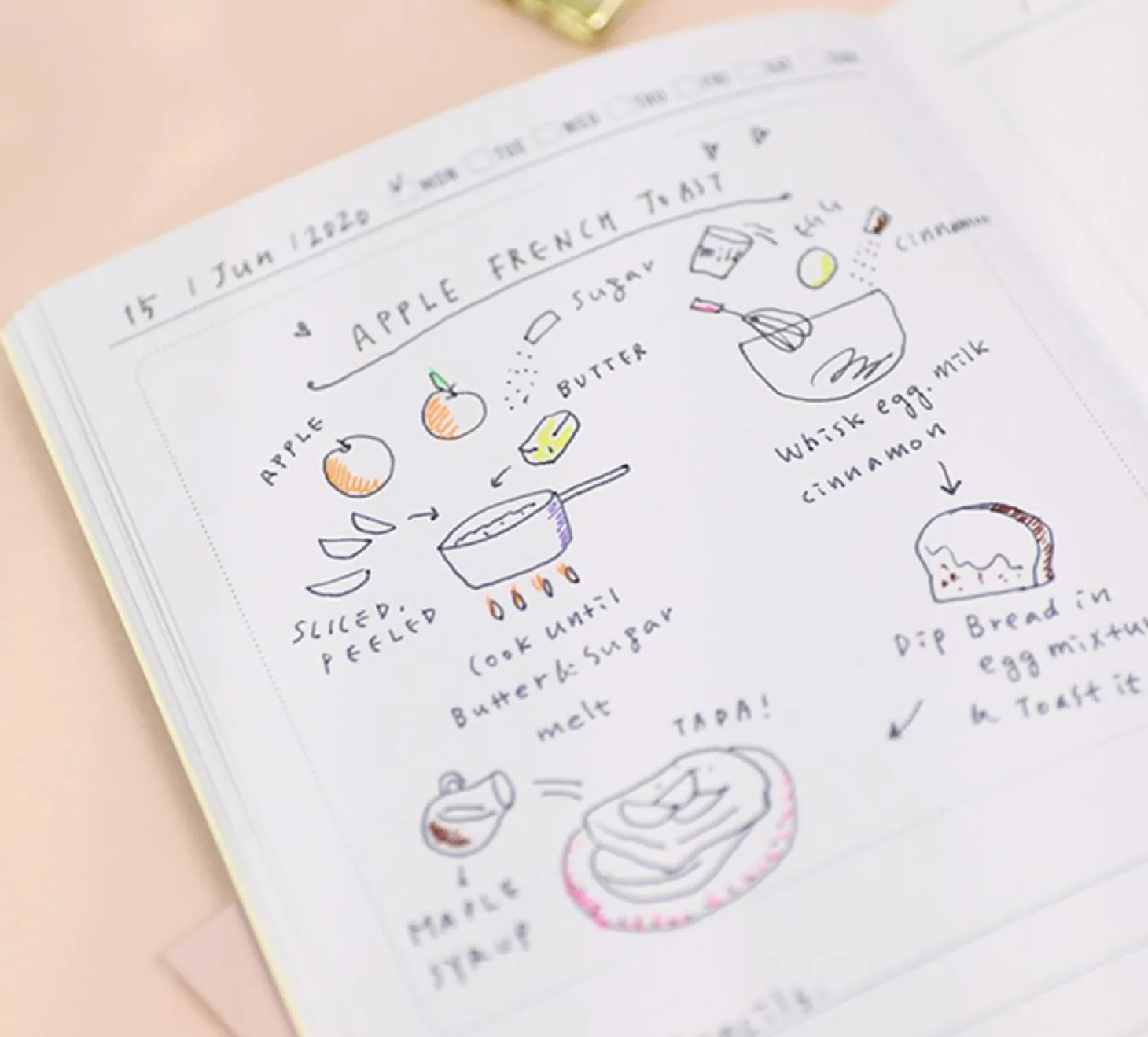 Life A6 Themed Memo Book