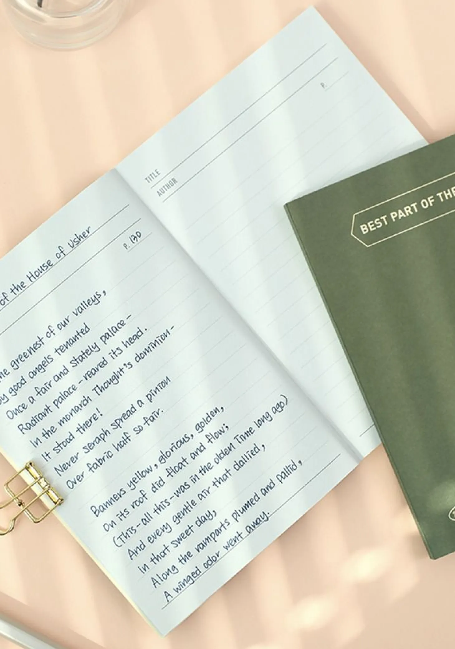 Life A6 Themed Memo Book