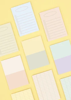 Life Pastel Sticky Note