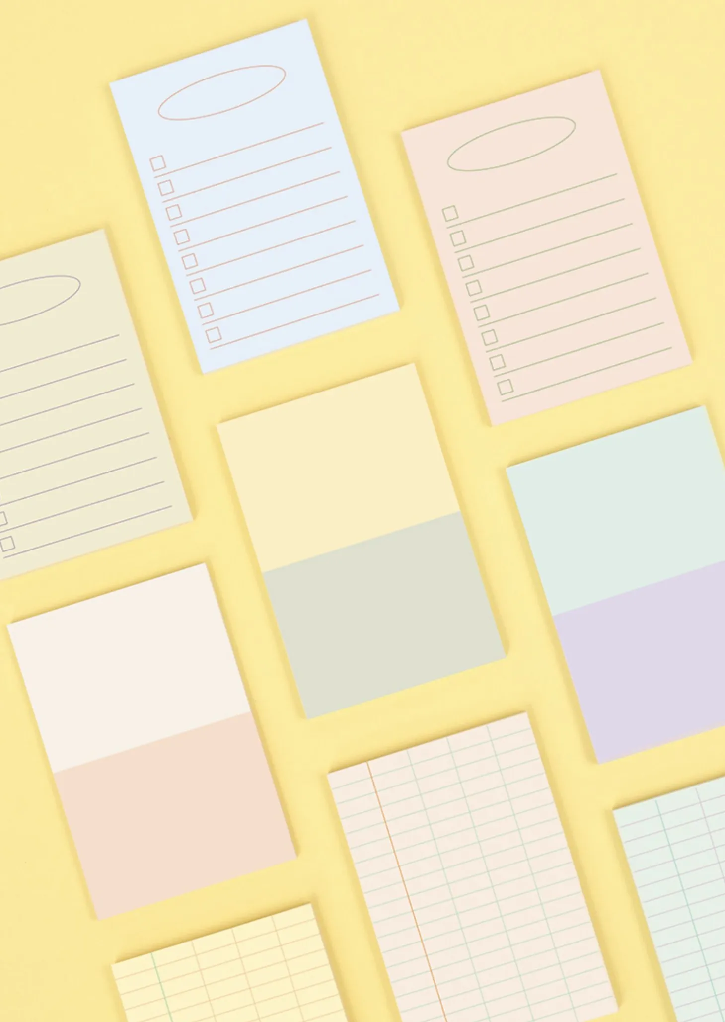 Life Pastel Sticky Note