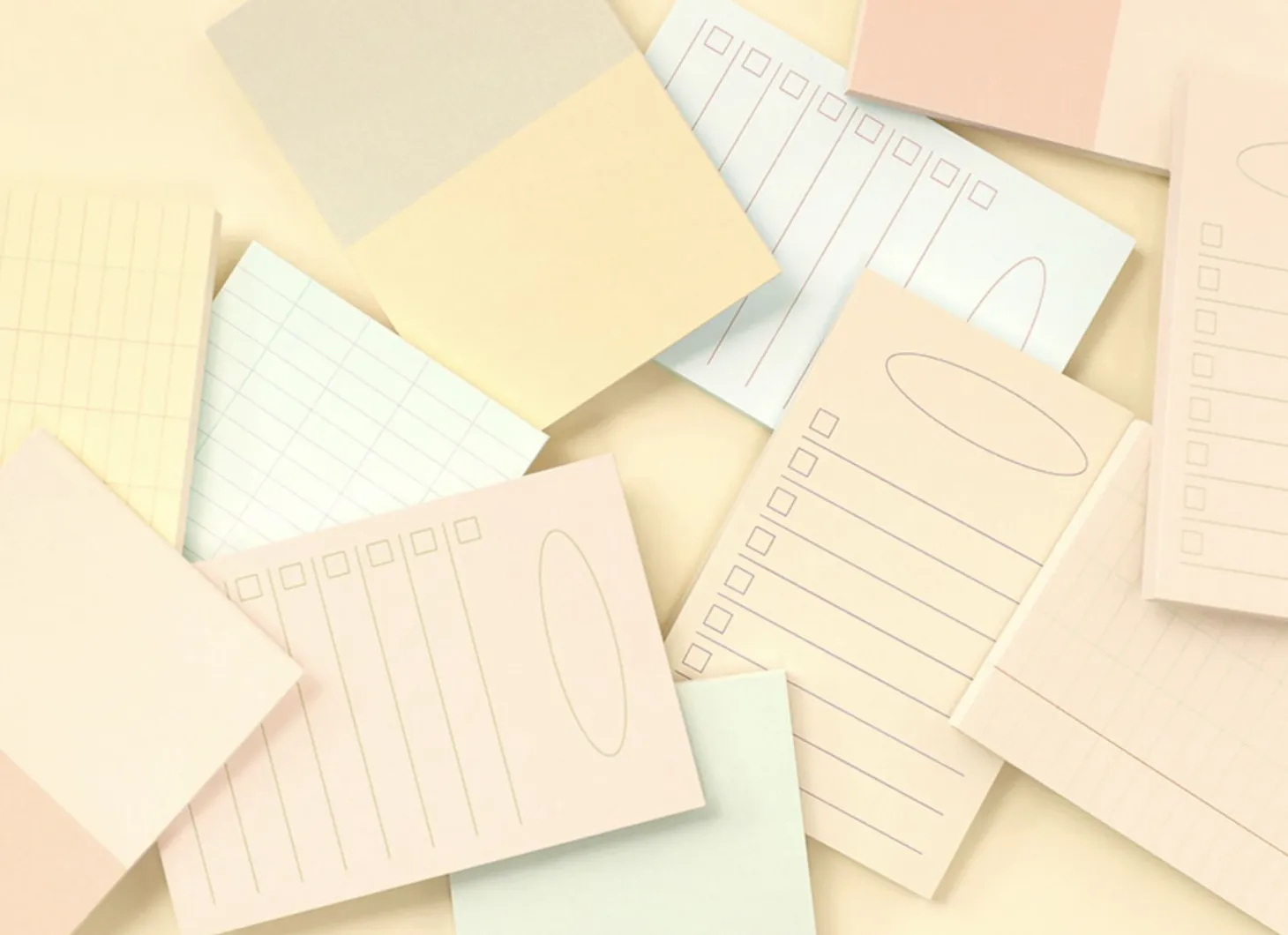 Life Pastel Sticky Note
