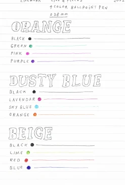 Life & Pieces 4 Color Ball Point Pen v2