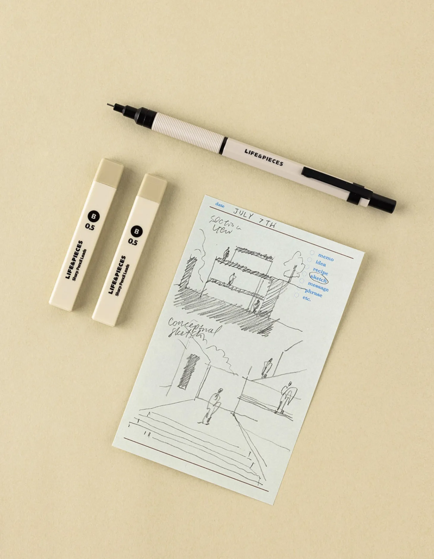 Life & Pieces Mechanical Pencil Lead