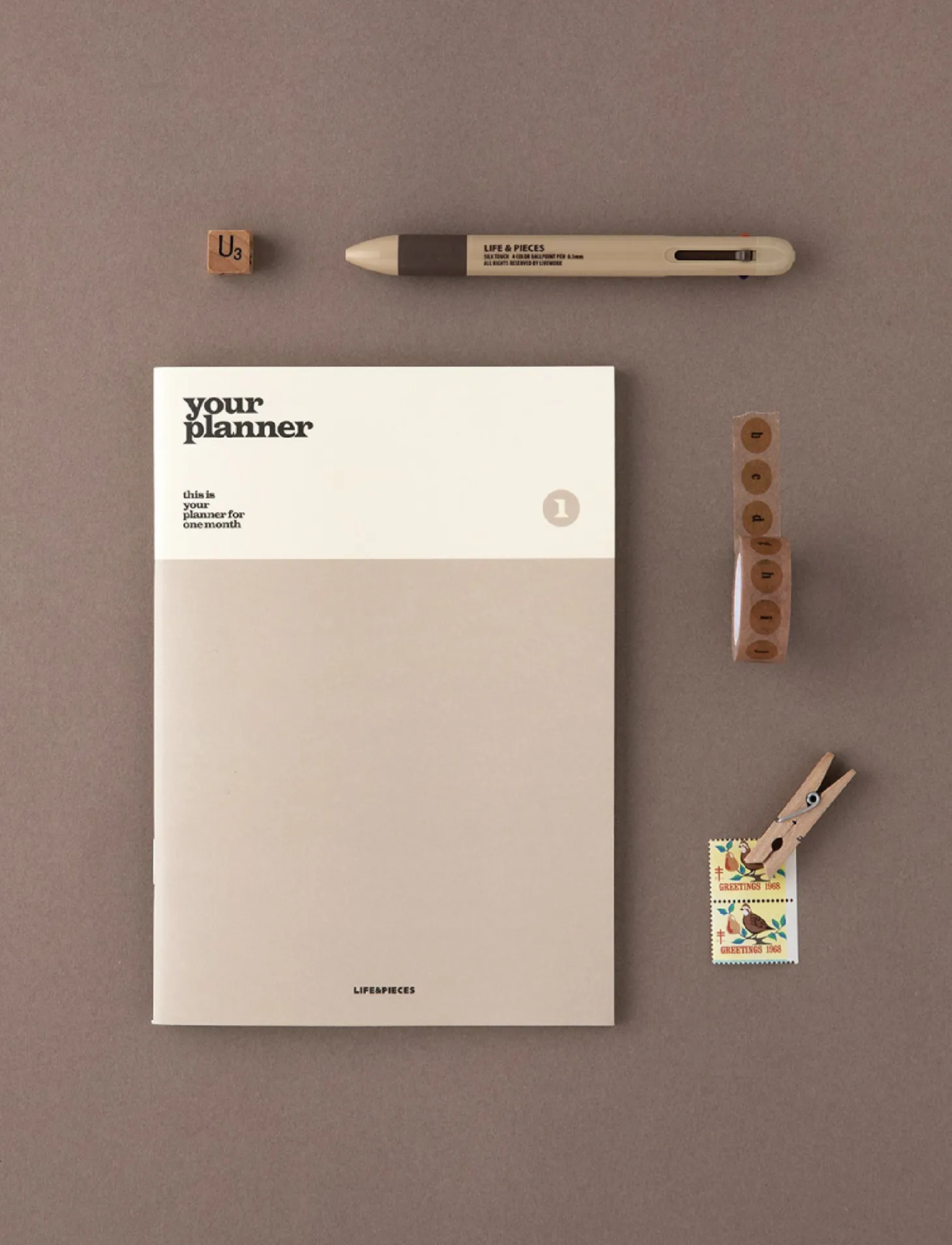 Life & Pieces Your Planner (1 Month)