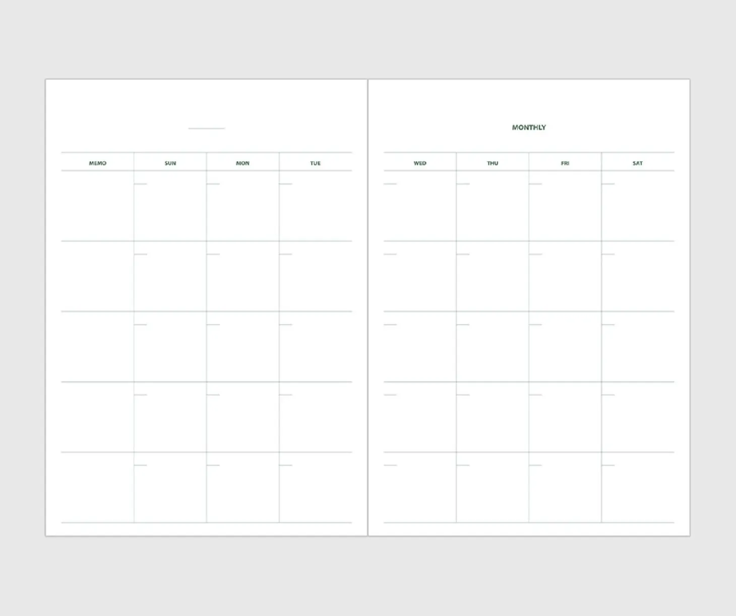 Life & Pieces Your Planner (1 Month)