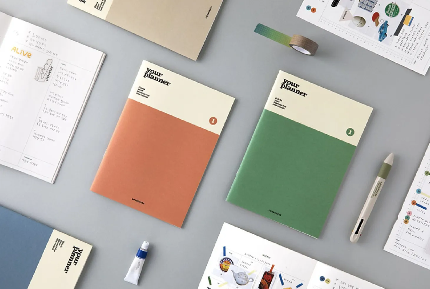 Life & Pieces Your Planner (1 Month)