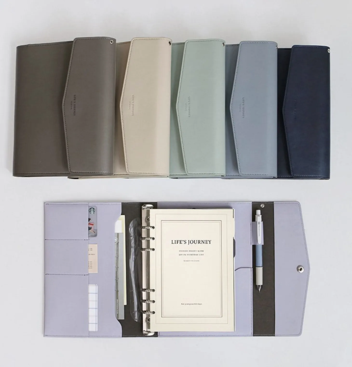 Life's Journey 6 Ring A5 Binder