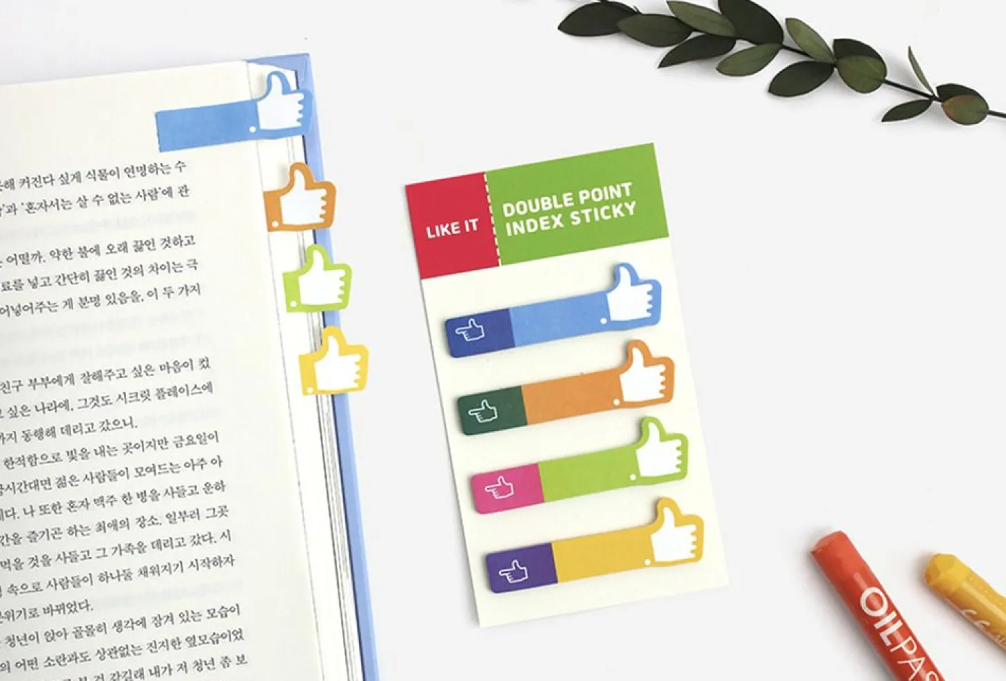 Like It Double Point Index Sticky Note