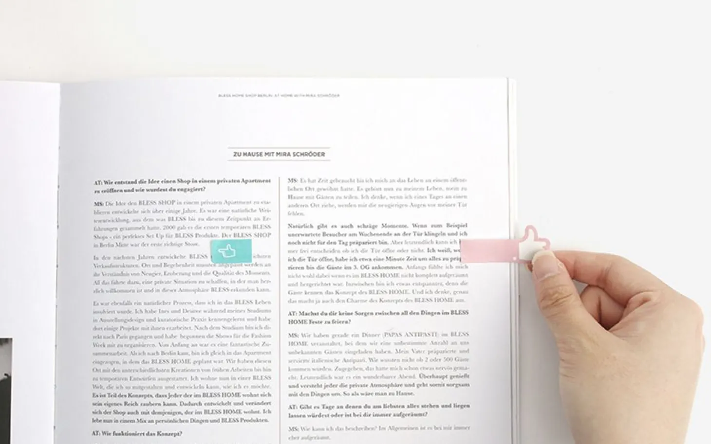 Like It Double Point Index Sticky Note