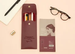 Literature Button Pen Pocket