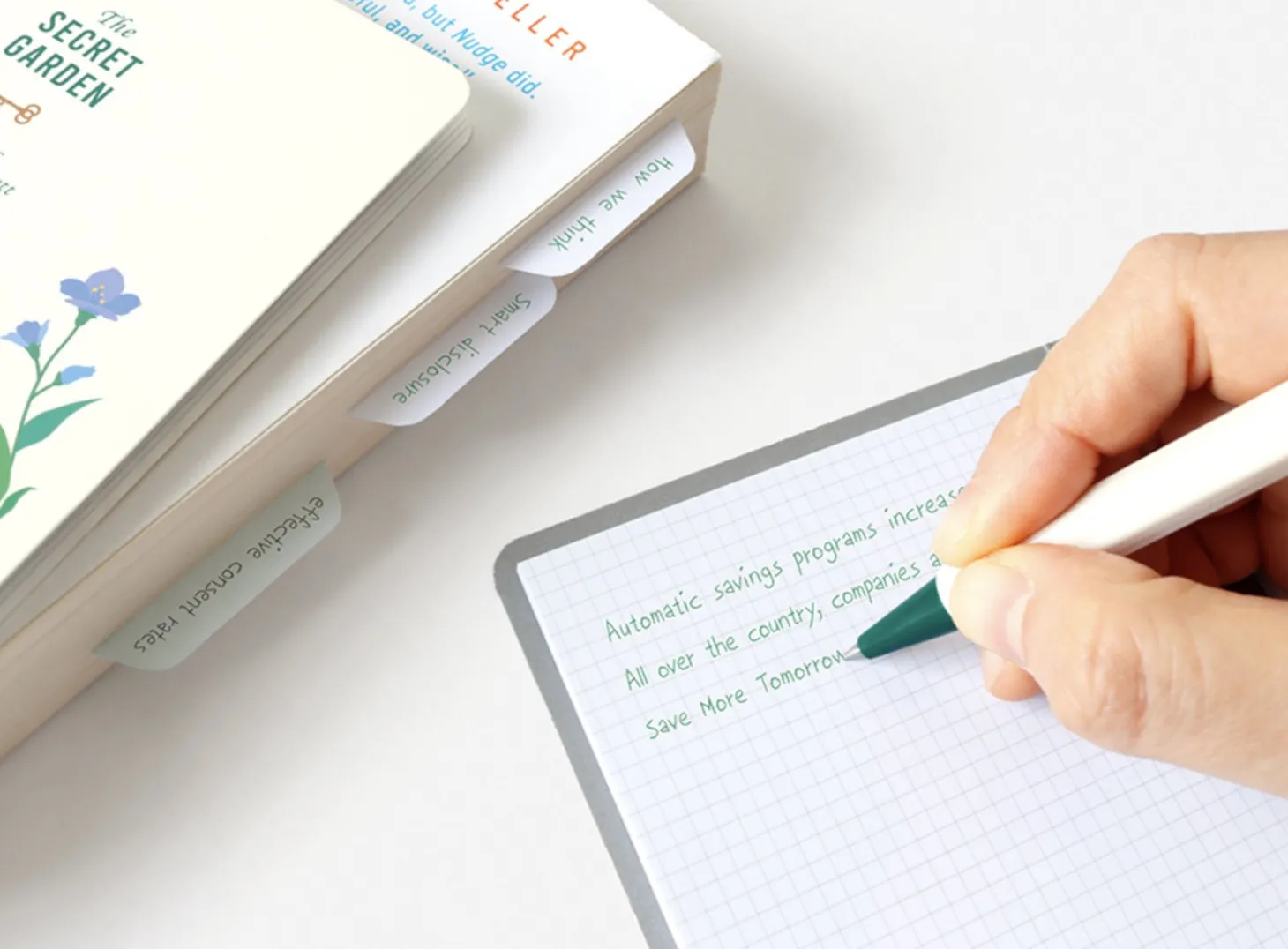 Literature Dual Index Sticky Book