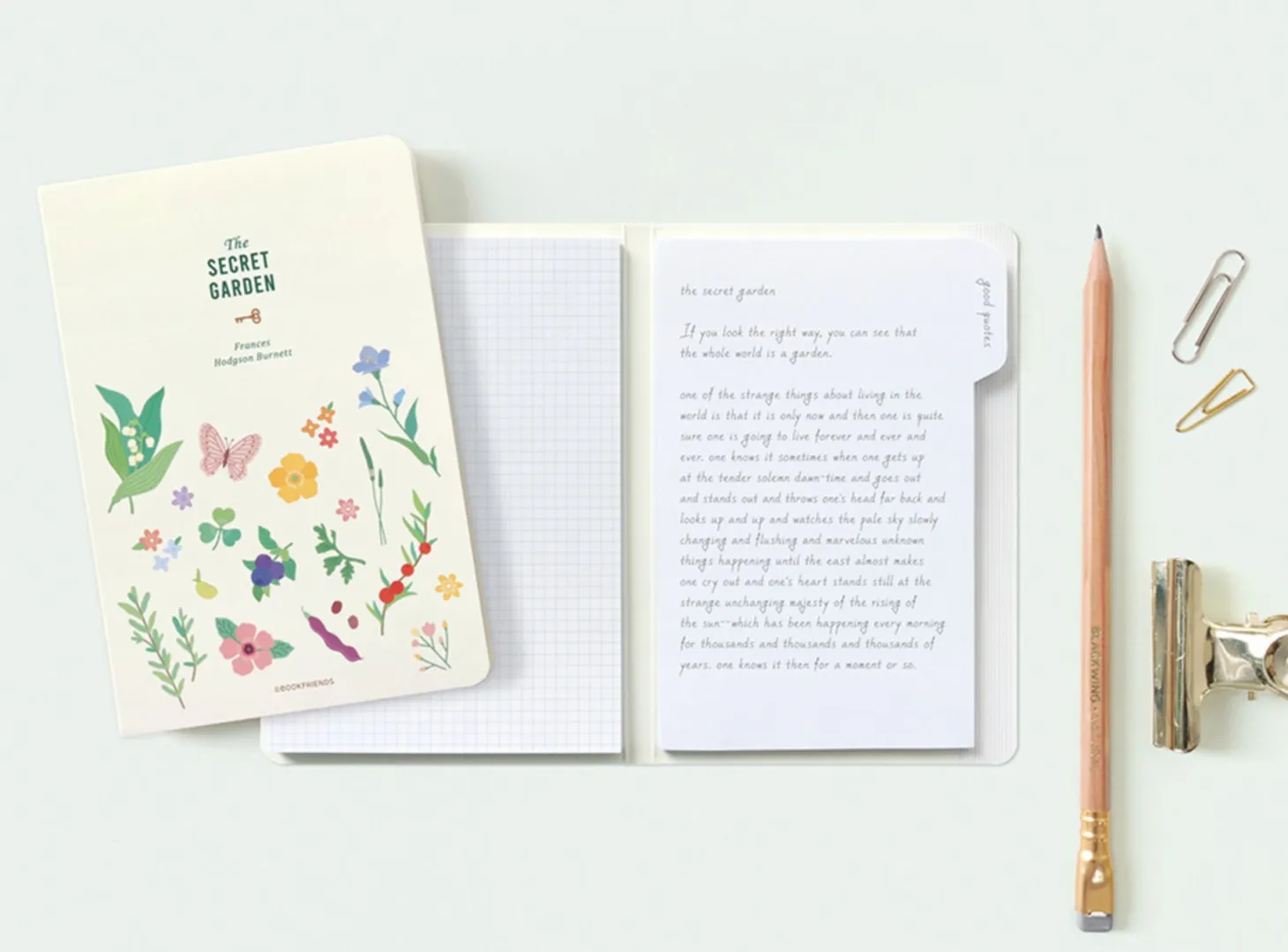 Literature Dual Index Sticky Book