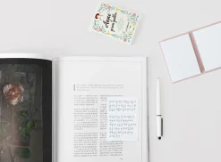 Literature Dual Sticky Book