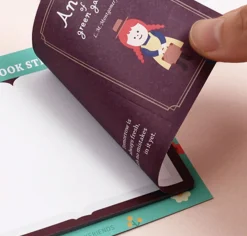 Literature Foldable Book Sticky Note